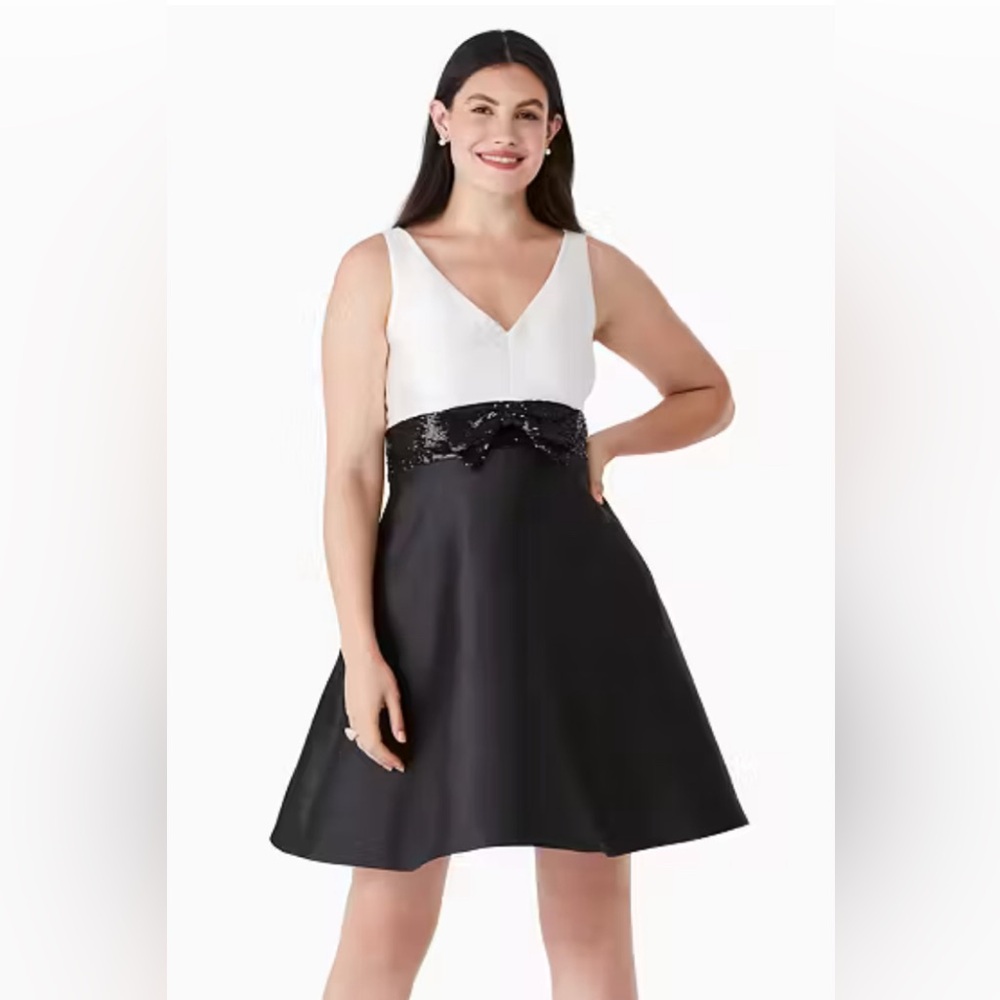 Kate Spade Sequin Bow Dress, size 14
